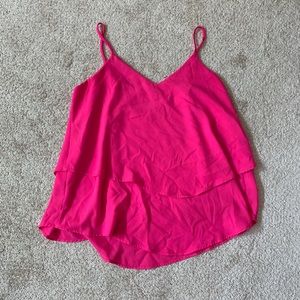Francesca’s Hot Pink Tank Top